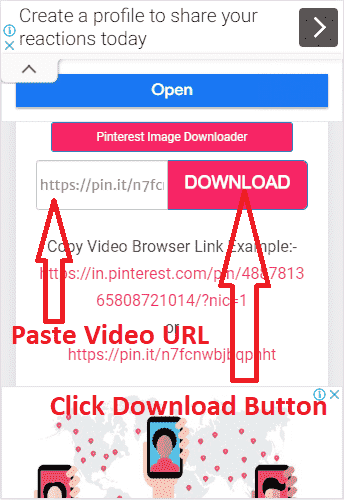 Pinterest Video Downloader - Download Pinterest Videos & Gif & Images Online