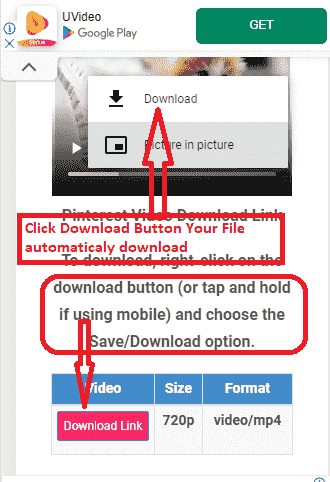 Pinterest Video Downloader Download Pinterest Videos Gif Images Online