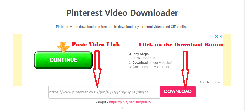 Pinterest Video Downloader