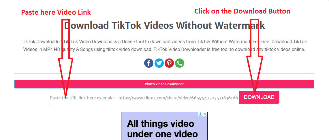 Donlod vidio tik tok